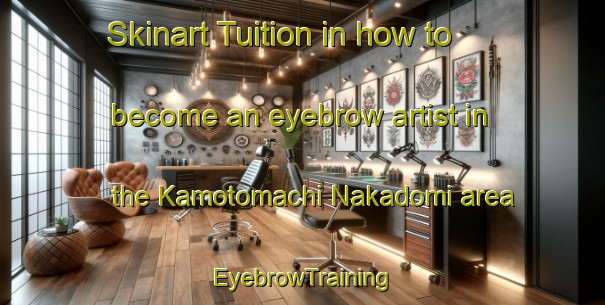 Skinart Tuition in how to become an eyebrow artist in the Kamotomachi Nakadomi area | EyebrowTraining | EyebrowClasses | SkinartTraining-Japan