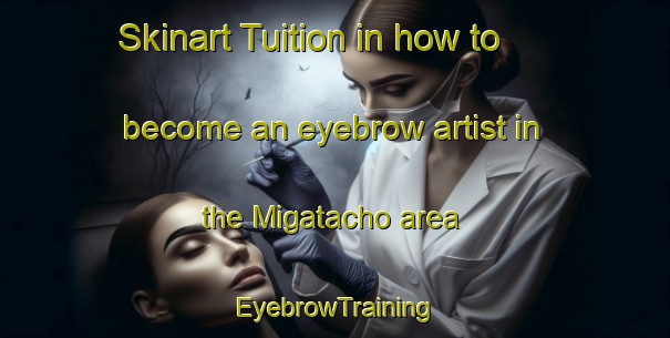 Skinart Tuition in how to become an eyebrow artist in the Migatacho area | EyebrowTraining | EyebrowClasses | SkinartTraining-Japan