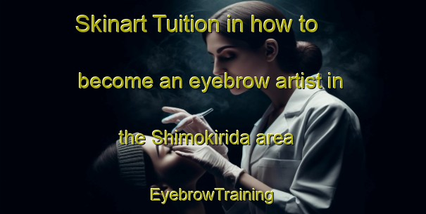 Skinart Tuition in how to become an eyebrow artist in the Shimokirida area | EyebrowTraining | EyebrowClasses | SkinartTraining-Japan