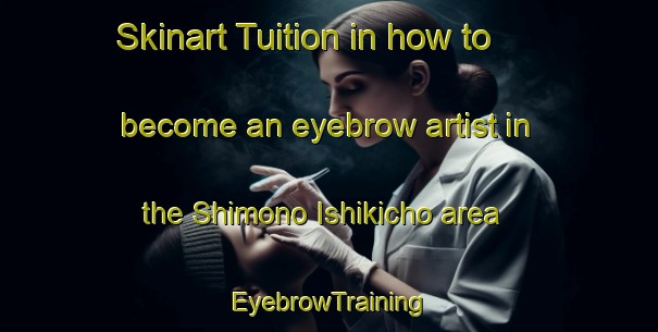 Skinart Tuition in how to become an eyebrow artist in the Shimono Ishikicho area | EyebrowTraining | EyebrowClasses | SkinartTraining-Japan