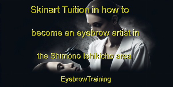 Skinart Tuition in how to become an eyebrow artist in the Shimono Ishikicho area | EyebrowTraining | EyebrowClasses | SkinartTraining-Japan