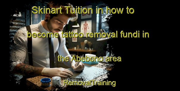 Skinart Tuition in how to become tattoo removal fundi in the Abebono area | RemovalTraining | RemovalClasses | SkinartTraining-Japan