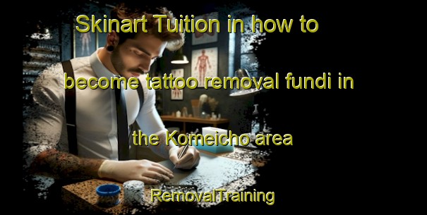Skinart Tuition in how to become tattoo removal fundi in the Komeicho area | RemovalTraining | RemovalClasses | SkinartTraining-Japan