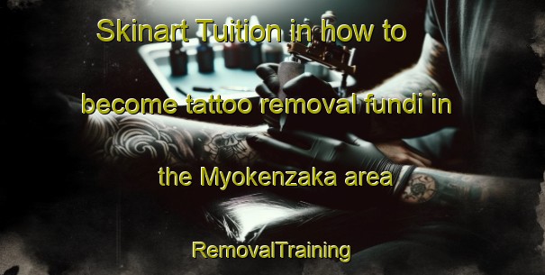 Skinart Tuition in how to become tattoo removal fundi in the Myokenzaka area | RemovalTraining | RemovalClasses | SkinartTraining-Japan