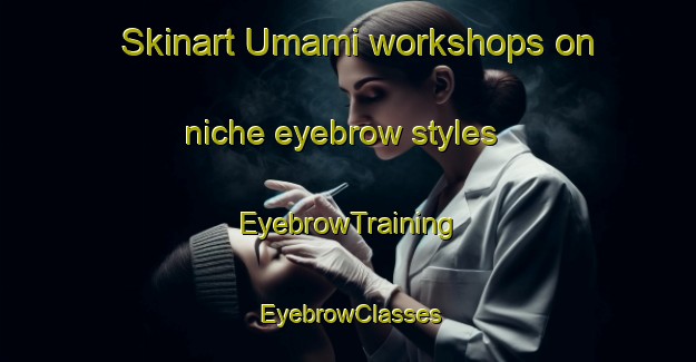 Skinart Umami workshops on niche eyebrow styles | EyebrowTraining | EyebrowClasses | SkinartTraining-Japan