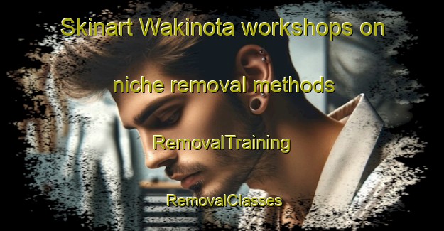 Skinart Wakinota workshops on niche removal methods | RemovalTraining | RemovalClasses | SkinartTraining-Japan
