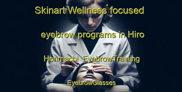 Skinart Wellness-focused eyebrow programs in Hiro Honmachi | EyebrowTraining | EyebrowClasses | SkinartTraining-Japan