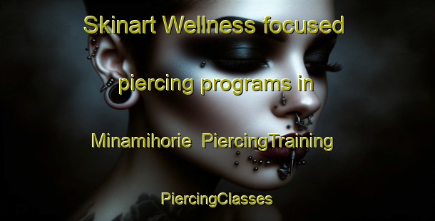 Skinart Wellness-focused piercing programs in Minamihorie | #PiercingTraining #PiercingClasses #SkinartTraining-Japan