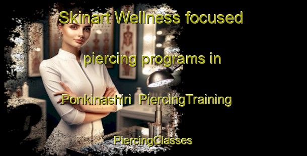 Skinart Wellness-focused piercing programs in Ponkinashiri | #PiercingTraining #PiercingClasses #SkinartTraining-Japan